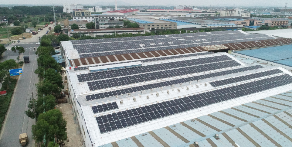 无锡江阴1.1MW分布式光伏发电系统