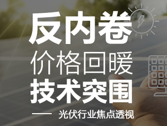 反内卷、价格回暖、技术突围 ——光伏行业焦点透视
